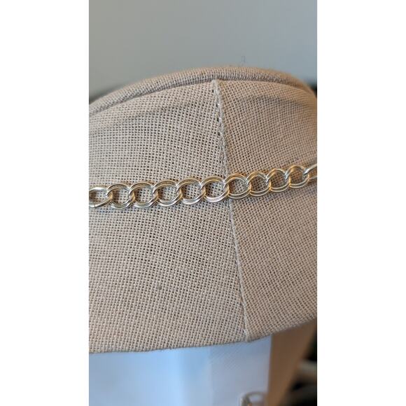 DEL Sterling Amber Heart Amber Garnet Freshwater Pearl Pendant Necklace - Picture 10 of 12